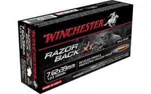 Winchester RAZORBACK 7.62X39 123GR 20/200 - S76239WB Winchester RAZORBACK 7.62X39 123GR 20/200 - S76239WB