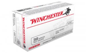 Winchester USA 38SPL 150GR LRN 50/500 - Q4196