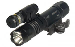 UTG LED FLSHLGHT W/ADJST RED LASR QD - LT-ELP38Q UTG LED FLSHLGHT W/ADJST RED LASR QD - LT-ELP38Q