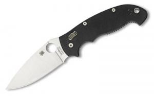 SPYDERCO MANIX2 XL Black G10 PLAINEDGE - C95GP2