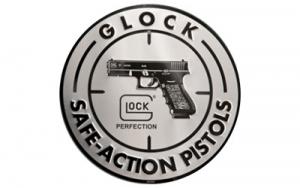 GLOCK SAFE ACTION ALUMINUM SIGN - AD00060