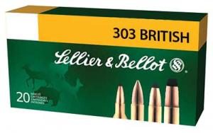 S&B 303BRITISH 180GR FMJ 20/400 - SB303A