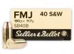 Main product image for Sellier & Bellot Full Metal Jacket 40 S&W Ammo 50 Round Box