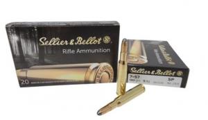 Sellier & Bellot Soft Point 7x57 Mauser Ammo 140 gr 20 Round Box