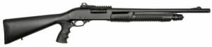 ASI PUMP ACTION 12GA 18.5 BLK 4+1 - PASIMAX