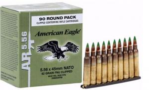 FED M855 556NATO 62GR FMJ 90/450 - XM855AF90 FED M855 556NATO 62GR FMJ 90/450 - XM855AF90