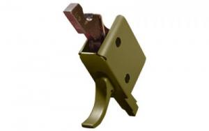 CMC AR-15 MATCH TRIGGER CURVED ODG - 91501ODG