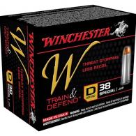 Winchester W TRAIN 38SPL 130GR FMJ 50/500 - W38SPLT