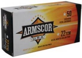 ARMSCOR 22TCM 40GR JHP 50RD BOX - FAC22TCM-1N