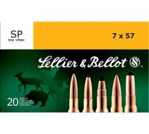 S&B 7X57 139GR SP 20rd box - SB757B S&B 7X57 139GR SP 20rd box - SB757B