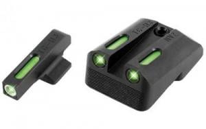 TruGlo TFX 3-Dot Set for 1911 with Novak 260 Front, 500 Rear Fiber Optic Handgun Sight - TG13NV3A