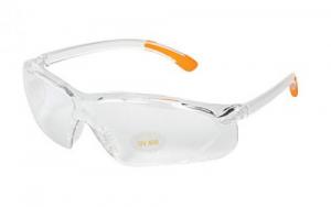 ALLEN SHOOTING GLASS CLEAR W/ORANGE - 22753