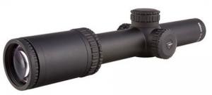 AccuPower 1-4x24 Riflescope MIL-Square Crosshair w/ Green LED, 30mm Tube