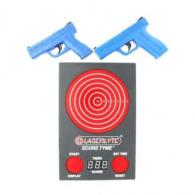 LaserLyte Score Tyme Trainer Target Versus Kit with 2 Pistols and Point of Impact Display