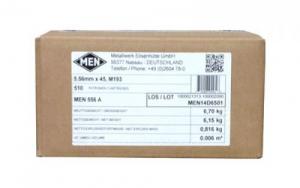 Magtech   5.56 NATO Ammo Full Metal Jacket  56gr 510 Round Box - MEN556A