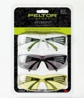 PELTOR SECUREFIT 400 EYE PROT 3-PACK - SF400-P3PK-6 PELTOR SECUREFIT 400 EYE PROT 3-PACK - SF400-P3PK-6