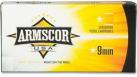 Main product image for Armscor USA Full Metal Jacket 9mm Ammo 115 gr 50 Round Box
