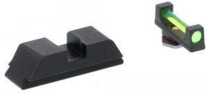 Ameriglo Combination Set for Glock Green Fiber Optic Handgun Sight - GFT-114