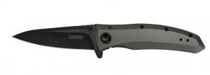 KERSHAW GRID 3.7" PLN BLACK-OXIDE - 2200