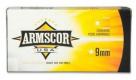 Main product image for Armscor USA Full Metal Jacket 9mm Ammo 147 gr 50 Round Box