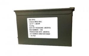 FED M855 5.56NATO 62GR FMJ 900RD CAN - ZSAM855MOD