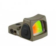 Trijicon RMR Type 2 6.5 MOA Adjustable LED Flat Dark Earth Red Dot Sight - RM07C700717
