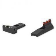 Meprolight FT Bullseye for Ruger Mark III/IV Green Fiber Optic/Tritium Handgun Sights - ML63145G