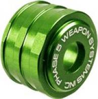 PHASE5 SHOTGUN MAG FOLLOWER GREEN - 12GSF-GREEN PHASE5 SHOTGUN MAG FOLLOWER GREEN - 12GSF-GREEN