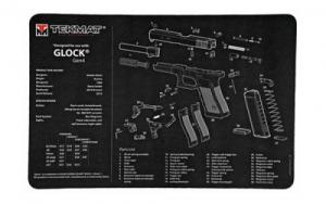 TEKMAT PISTOL MAT FOR GLK GEN 4 Black - R17-GLOCK-G4