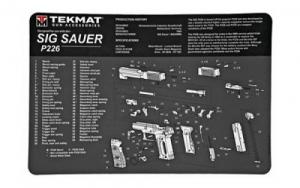 TEKMAT PISTOL MAT SIG P226 Black - R17-SIGP226