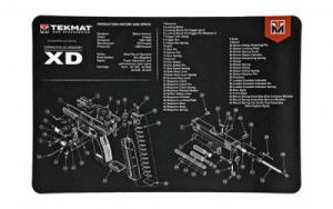 TEKMAT PISTOL MAT SPRNGFLD XD Black - R17-XD TEKMAT PISTOL MAT SPRNGFLD XD Black - R17-XD
