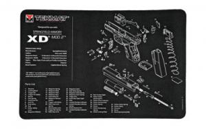 TEKMAT PISTOL MAT SPGFLD XD MOD 2 BK - R17-XDMOD2