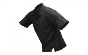 VERTX COLDBLACK S/S POLO Black LRG - F1 VTX4000P BK