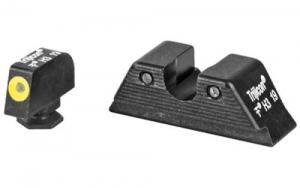 Trijicon HD XR Night Set for Glock Standard Frame Green/Yellow Outline Tritium Handgun Sight - GL614-C-601091