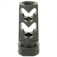 FORTIS MUZZLE BRAKE 9MM 1/2X28 Black - 9MM-MB-BLK-28