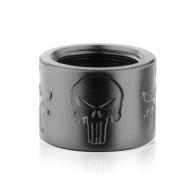 BACKUP THRD PRTCTR 1/2X28 SKLX Black - SKULLX-BLK BACKUP THRD PRTCTR 1/2X28 SKLX Black - SKULLX-BLK