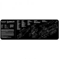 TekMat Remington 870 Gun Cleaning Mat Neoprene - R36-REM-870 TekMat Remington 870 Gun Cleaning Mat Neoprene - R36-REM-870