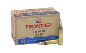 Hornady 5.56 NATO 55 gr HP Match Frontier - FR2405 Hornady 5.56 NATO 55 gr HP Match Frontier - FR2405