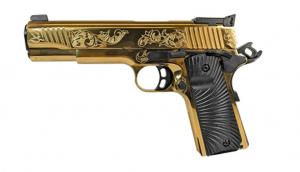 Girsan MC1911 Match Lux 1911 Pistol, 45 ACP, 5' Barrel, Gold, 8 Rounds - 390093 Girsan MC1911 Match Lux 1911 Pistol, 45 ACP, 5' Barrel, Gold, 8 Rounds - 390093