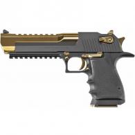 Magnum Research Desert Eagle L6 44 Magnum 6in Matte Black/Gold Pistol - 8+1 - DE44BATG Magnum Research Desert Eagle L6 44 Magnum 6in Matte Black/Gold Pistol - 8+1 - DE44BATG