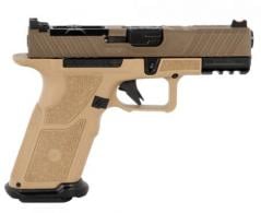 ZEV Technologies OZ9 Elite Compact Flat Dark Earth 9mm Pistol - OZ9CXCPTFDEB