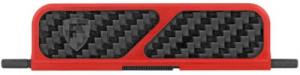 FORTIS BILLET DUST COVER CF RED - AR15DstCvr-CF-R FORTIS BILLET DUST COVER CF RED - AR15DstCvr-CF-R