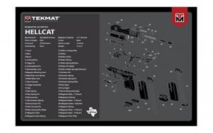 TEKMAT PISTOL MAT SPRNGFLD HELLCAT - TEK-R17-HELLCAT TEKMAT PISTOL MAT SPRNGFLD HELLCAT - TEK-R17-HELLCAT