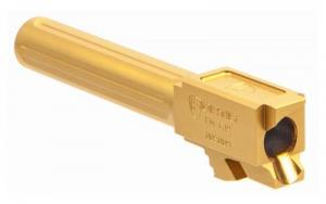 Fortis Barrel For Glock 19 Tin Gold - FM-G19-TIN