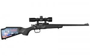 Crickett Package with Scope Black Youth 22 Long Rifle Bolt Action Rifle