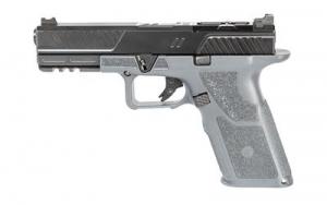 ZEV Technologies OZ9 Combat Gray/Black 10 Rounds 9mm Pistol - OZ9-STD-COM-G-1