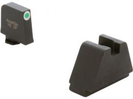 Ameriglo Tall Suppressor Height 4XL Set for Glock White Outline Green Tritium Handgun Sight - GL-495