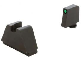 Ameriglo For Glock 4XL Optic Compatible Black Flat Rear Green Tritium Handgun Sight - GL-824 Ameriglo For Glock 4XL Optic Compatible Black Flat Rear Green Tritium Handgun Sight - GL-824