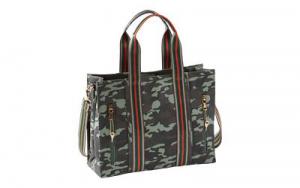 BULLDOG CROSS BODY PURSE CAMO