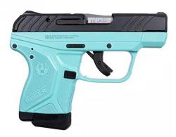 Ruger LCP II Turquoise/Black 22 Long Rifle Semi Auto Pistol - 13725 Ruger LCP II Turquoise/Black 22 Long Rifle Semi Auto Pistol - 13725
